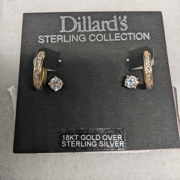 New - 18K Gold/Sterling Silver - Picture 1 of 2